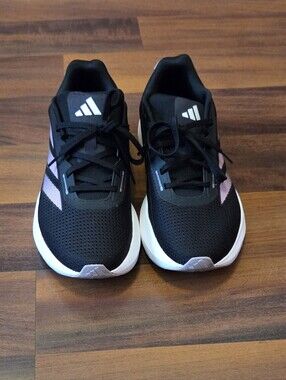 Adidas Women's Black & Pink Running Shoes Size 9.5